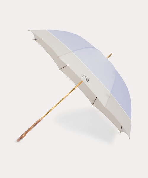 長傘 雨傘 'バイカラー ロゴ刺繍'（長傘）｜POLO RALPH LAUREN（ポロ