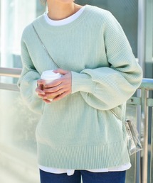 【ZOZO限定】春のにじいろニット