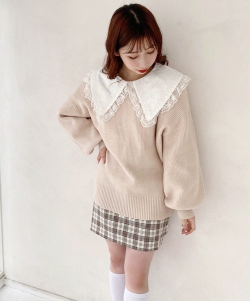 セール】【ZOZO限定】春のにじいろニット（ニット/セーター）｜one