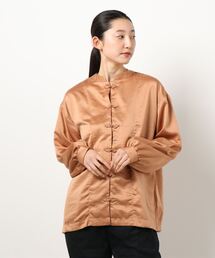 【HONEYSUCKLE ROSE】チャイナボタンシャツ