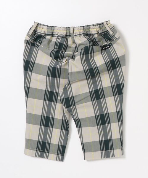 quoti use fith（クゥオティ　ユース　フィス）の「T/Cチェック タック ロングパンツ（その他パンツ・キッズ・グリーン/ブラウン・100/130/90/80/110/120）」の3枚目の写真