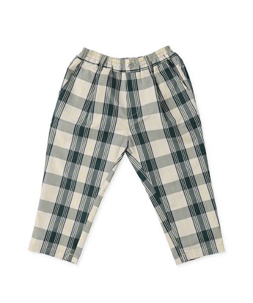 quoti use fith（クゥオティ　ユース　フィス）の「T/Cチェック タック ロングパンツ（その他パンツ・キッズ・グリーン/ブラウン・100/130/90/80/110/120）」の17枚目の写真