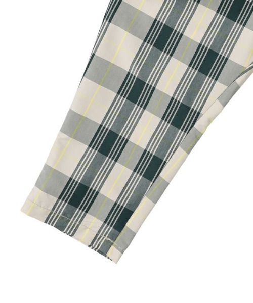 quoti use fith（クゥオティ　ユース　フィス）の「T/Cチェック タック ロングパンツ（その他パンツ・キッズ・グリーン/ブラウン・100/130/90/80/110/120）」の13枚目の写真