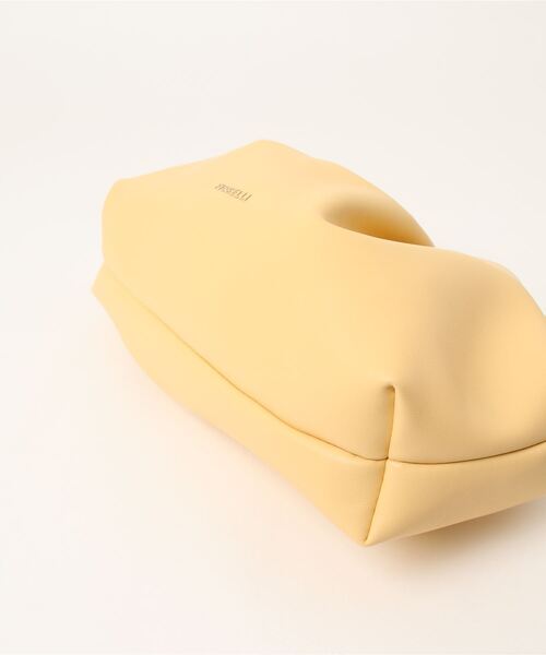 FIORELLI（フィオレッリ）の「【FIORELLI/フィオレッリ】ギャザークラッチバッグ（トートバッグ・レディース・イエロー/オレンジ・FREE）」の5枚目の写真