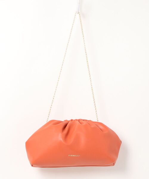FIORELLI（フィオレッリ）の「【FIORELLI/フィオレッリ】ギャザークラッチバッグ（トートバッグ・レディース・イエロー/オレンジ・FREE）」の8枚目の写真