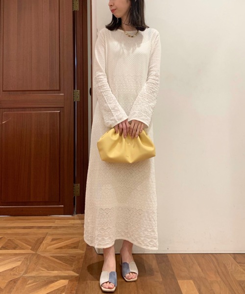 FIORELLI（フィオレッリ）の「【FIORELLI/フィオレッリ】ギャザークラッチバッグ（トートバッグ・レディース・イエロー/オレンジ・FREE）」の7枚目の写真