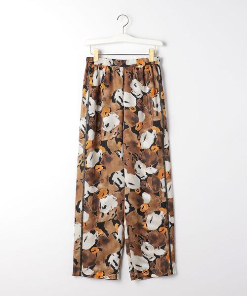 BRACTMENT（ブラクトメント）の「『BRACTMENT(ブラクトメント)』 BM プリント イージーパンツ（その他パンツ・レディース・ダークブラウン/ケリー・38/36）」の8枚目の写真