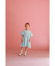 StompStamp | KIDSダブルガーゼワンピース【AJUGA.original】(ワンピース)