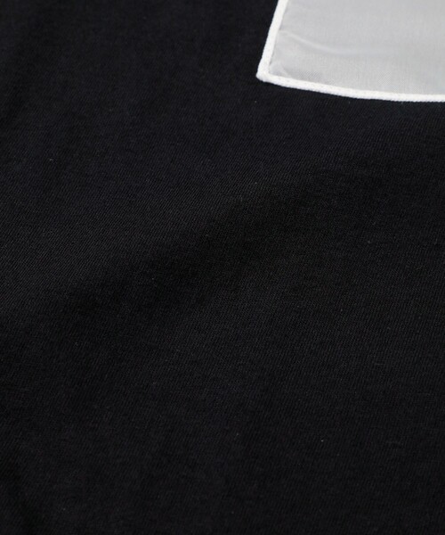 LOVELESS（ラブレス）の「シアー メッセージ T（Tシャツ/カットソー・レディース・オフホワイト/ブラック・36/34/38）」の4枚目の写真