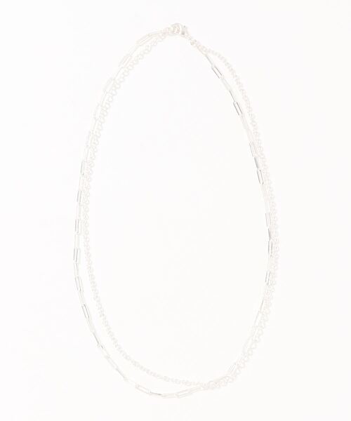 koe（コエ）の「silver ネックレス*（ネックレス・レディース・A/B/H/I/C/D/E/F/G・FREE）」の4枚目の写真