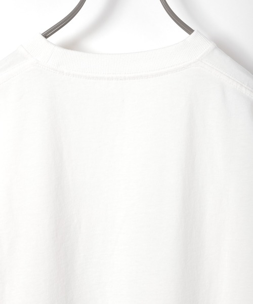 PBLIM（ページボーイリム）の「【PAGEBOYLIM】マーブルペイントT（Tシャツ/カットソー・レディース・ベージュ/オフホワイト・MEDIUM/LARGE）」の4枚目の写真