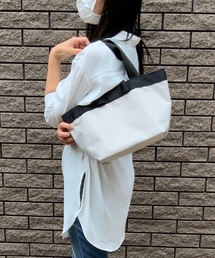 カシュカシュ cachecache / WEB限定ナイロンリボントートバッグS