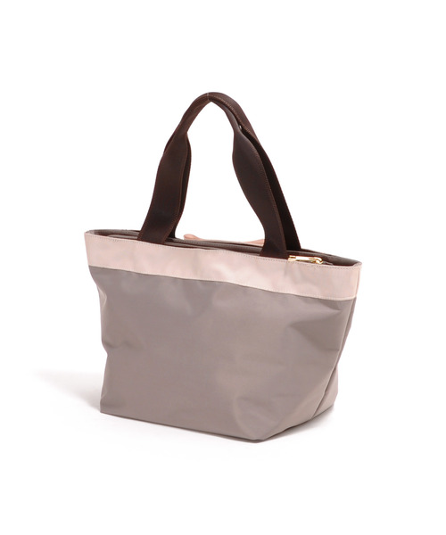 cache cache（カシュ カシュ）の「カシュカシュ cachecache / WEB限定ナイロンリボントートバッグS（トートバッグ・レディース・ブラック/グレー/アイボリー/ライトピンク・FREE）」の8枚目の写真