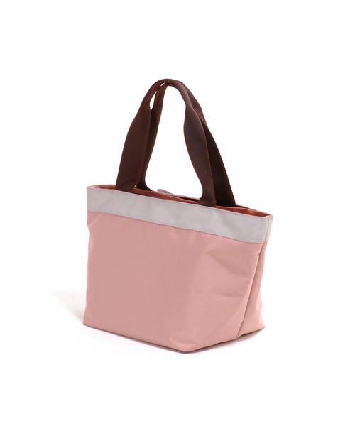 cache cache（カシュ カシュ）の「カシュカシュ cachecache / WEB限定ナイロンリボントートバッグS（トートバッグ・レディース・ブラック/グレー/アイボリー/ライトピンク・FREE）」の7枚目の写真
