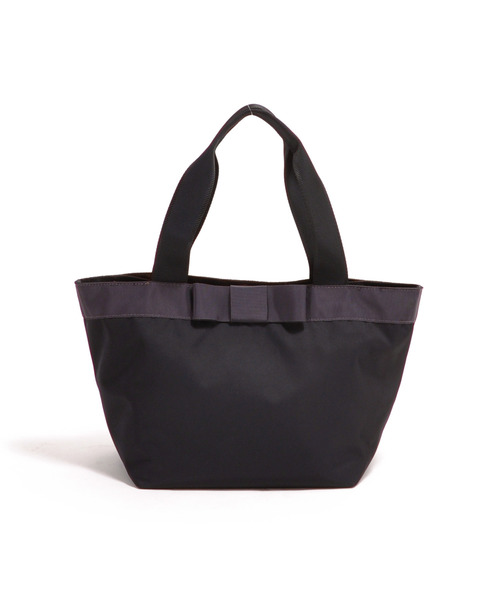 cache cache（カシュ カシュ）の「カシュカシュ cachecache / WEB限定ナイロンリボントートバッグS（トートバッグ・レディース・ブラック/グレー/アイボリー/ライトピンク・FREE）」の9枚目の写真