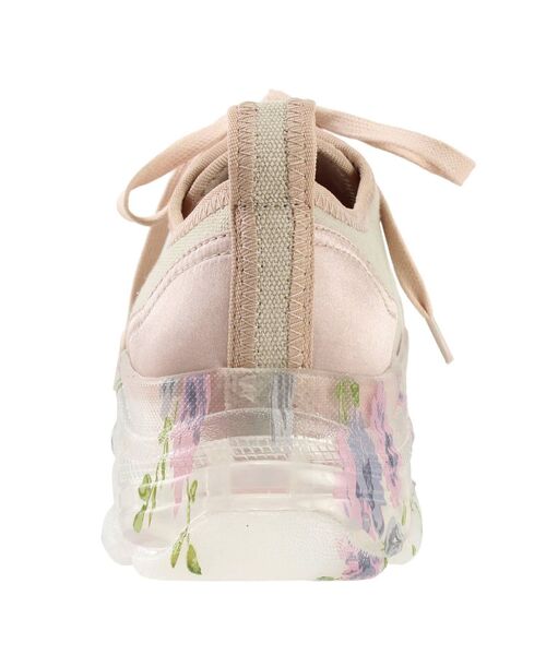 merry jenny(メリージェニー)の「floral sneaker(スニーカー・レディース・ブラック/アイボリー/ピンク・MEDIUM/LARGE)」の9枚目の写真