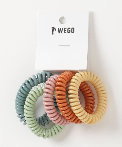 WEGO（ウィゴー）の「WEGO/【5点セット】くるくるゴム（ヘアゴム・レディース・その他3/その他4/その他2/その他1・FREE）」の9枚目の写真