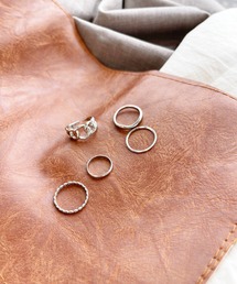 kutir | 5セットデザインリング(リング)