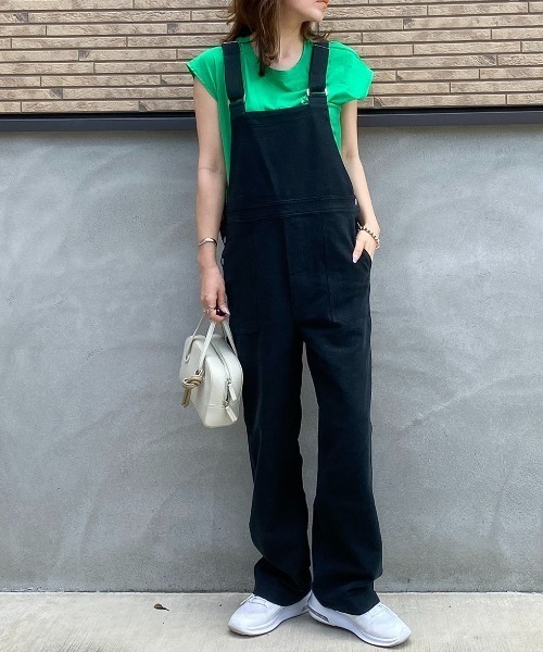 Doux archives(ドゥアルシーヴ)の「リネンオーバーオール(サロペット/オーバーオール・レディース・ブラック/ベージュ・FREE)」の18枚目の写真