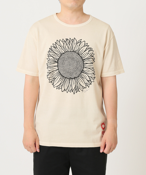 Cloveru(クローバル)の「【CLOVERU/クローバル】FLOWER Tシャツ(Tシャツ/カットソー・メンズ・ナチュラル・X-LARGE/XX-LARGE)」の7枚目の写真
