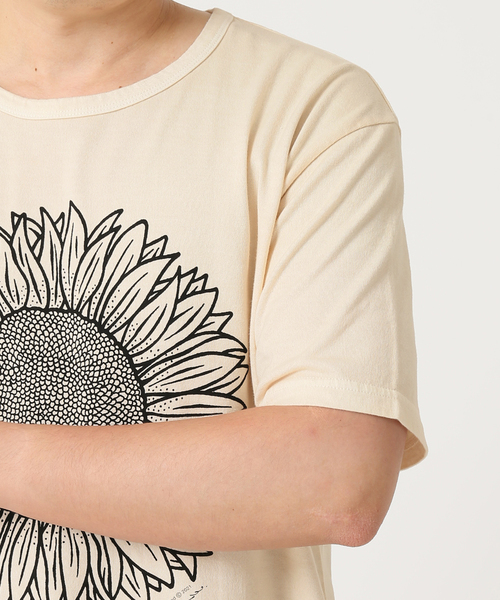 Cloveru(クローバル)の「【CLOVERU/クローバル】FLOWER Tシャツ(Tシャツ/カットソー・メンズ・ナチュラル・X-LARGE/XX-LARGE)」の12枚目の写真