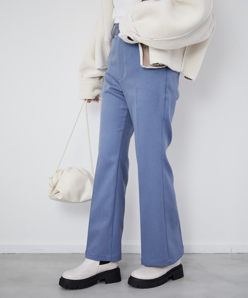 Heather（ヘザー）の「スリムフィットフレアパンツ 959871