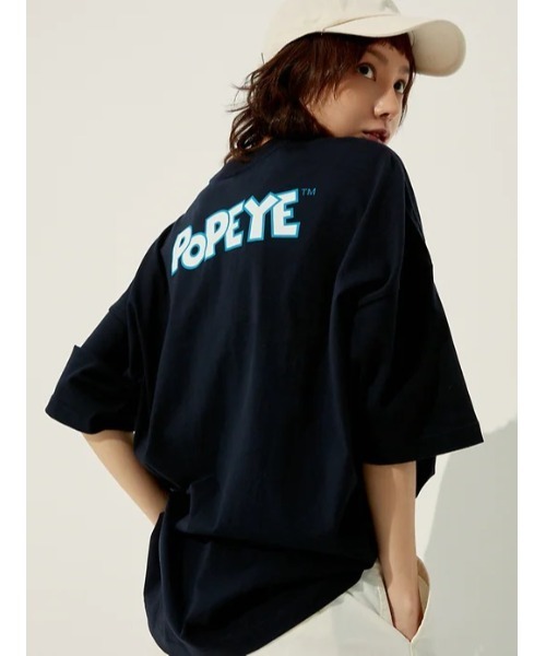 GAP（ギャップ）の「ポパイ(TM) グラフィック Tシャツ（Tシャツ/カットソー・メンズ・ホワイト/ネイビー/グレー/その他・S/M/L/XL/XS/XXS）」の5枚目の写真