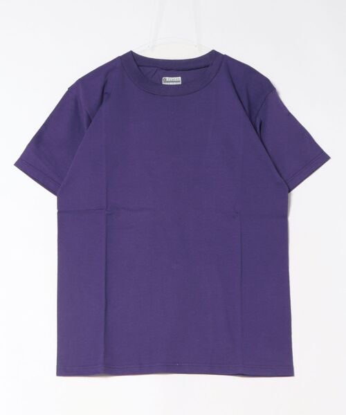 PARKS TOKYO SELECT(パークストウキョウセレクト)の「【LIFEWEAR/ライフウェア】(UN)SHORT SLEEVE T-SHIRTS 5407(Tシャツ/カットソー・メンズ・ホワイト/パープル/レッド/グリーン/イエロー系その他/チャコール/グレー/ブルー/オートミール/ネイビー/ブラック/オレンジ/マルーン・MEDIUM/X-LARGE/SMALL/LARGE)」の9枚目の写真