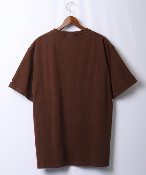 JEMORGAN(ジェーイーモーガン)の「JEMORGAN ヘビーウェイト天竺スノーウォッシュ加工ロゴ刺繍Tシャツ(Tシャツ/カットソー・メンズ・チャコールグレー/ブラウン/カーキ/ピンク/ナチュラル・M/L/XL)」の12枚目の写真