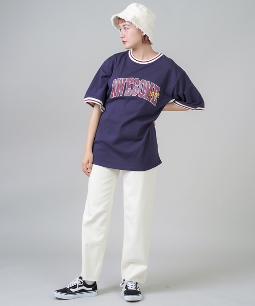 SPINNS（スピンズ）の「ツイル ストレートパンツ（その他パンツ・レディース・アイボリー・S/M）」の6枚目の写真