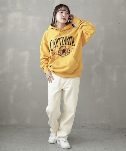 SPINNS（スピンズ）の「ツイル ストレートパンツ（その他パンツ・レディース・アイボリー・S/M）」の13枚目の写真