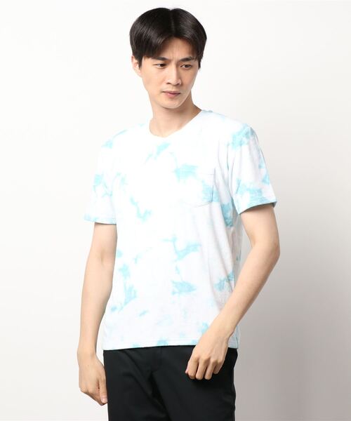 CERCA(チェルカ)の「RM/タイダイ パイル Vネック ポケT(Tシャツ/カットソー・メンズ・その他3/その他1・LARGE/MEDIUM)」の1枚目の写真
