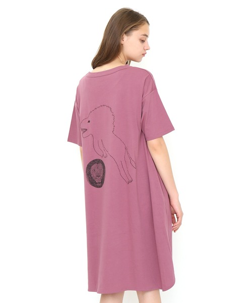 Save 1998 永井一正 コラボドロップショルダーワンピース