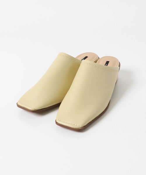 URBAN RESEARCH（アーバンリサーチ）の「ストレッチミュール（その他シューズ・レディース・ベージュ/ダークブラウン・37/38）」の3枚目の写真