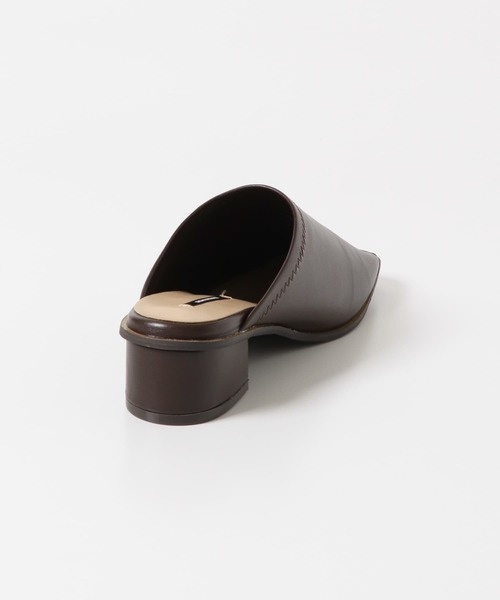 URBAN RESEARCH（アーバンリサーチ）の「ストレッチミュール（その他シューズ・レディース・ベージュ/ダークブラウン・37/38）」の5枚目の写真