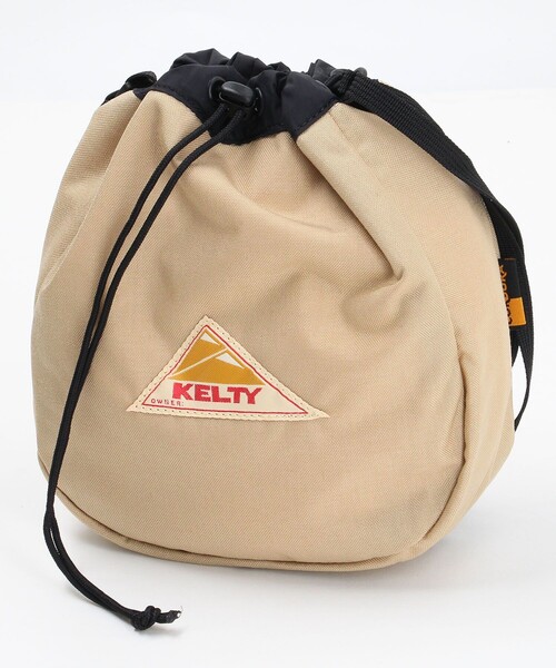 FREAK'S STORE(フリークスストア)の「【WEB限定】KELTY/ケルティ KINCHAKU SHOUDER/巾着ショルダーバッグ(ショルダーバッグ・レディース・ブラック/ベージュ/パープル/レッド/ブラウン系その他/キャメル/レオパード/その他9/その他15/ブルーグリーン/ナチュラル/オリーブ/ブラウン/イエロー・ONE SIZE)」の4枚目の写真