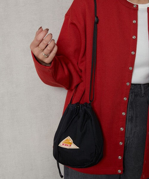 FREAK'S STORE(フリークスストア)の「【WEB限定】KELTY/ケルティ KINCHAKU SHOUDER/巾着ショルダーバッグ(ショルダーバッグ・レディース・ブラック/ベージュ/パープル/レッド/ブラウン系その他/キャメル/レオパード/その他9/その他15/ブルーグリーン/ナチュラル/オリーブ/ブラウン/イエロー・ONE SIZE)」の20枚目の写真