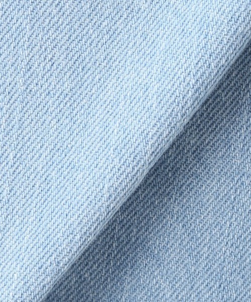 Simplicite(サンプリシテ)の「10.75OZコーンデニムワイドパンツ(デニムパンツ・レディース・サックスブルー・MEDIUM)」の12枚目の写真