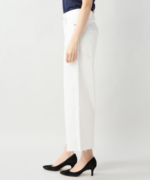 Simplicite(サンプリシテ)の「10.75OZコーンデニムワイドパンツ(デニムパンツ・レディース・サックスブルー・MEDIUM)」の4枚目の写真