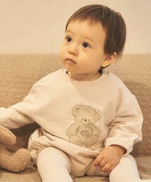 apres les cours | tiny bear ボディスーツ(ロンパース)