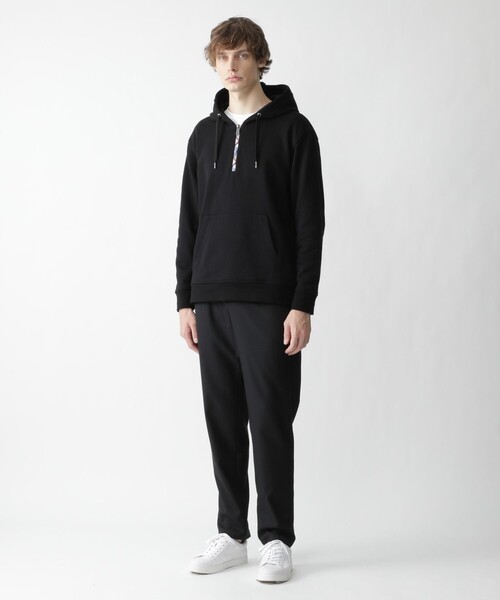 BLACK LABEL CRESTBRIDGE(ブラックレーベル・クレストブリッジ)の「クレストブリッジチェックジップフーディー(パーカー・メンズ・ブラック/オフホワイト/ベージュ系その他/レッド系その他・LL/M/L)」の11枚目の写真