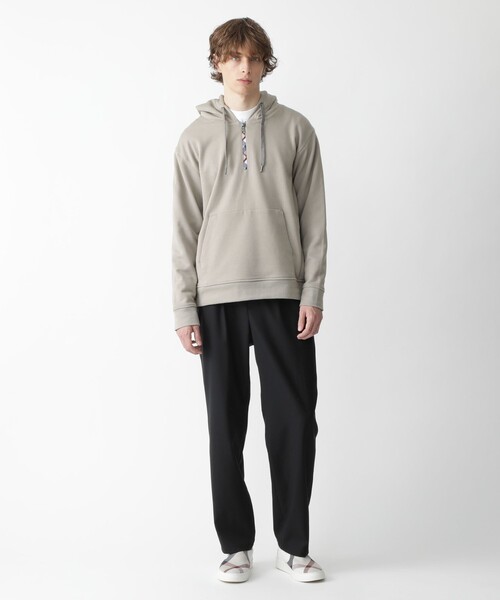 BLACK LABEL CRESTBRIDGE(ブラックレーベル・クレストブリッジ)の「クレストブリッジチェックジップフーディー(パーカー・メンズ・ブラック/オフホワイト/ベージュ系その他/レッド系その他・LL/M/L)」の19枚目の写真