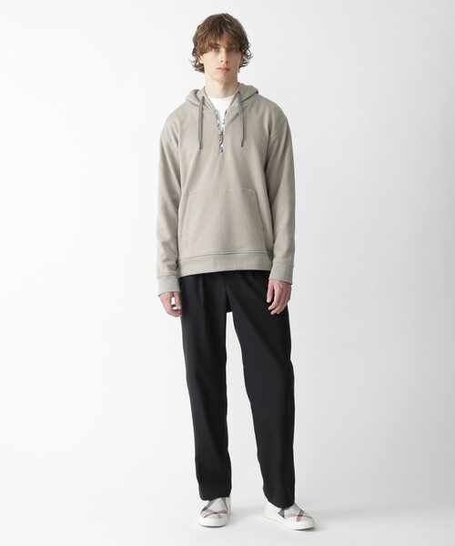 BLACK LABEL CRESTBRIDGE(ブラックレーベル・クレストブリッジ)の「クレストブリッジチェックジップフーディー(パーカー・メンズ・ブラック/オフホワイト/ベージュ系その他/レッド系その他・LL/M/L)」の13枚目の写真