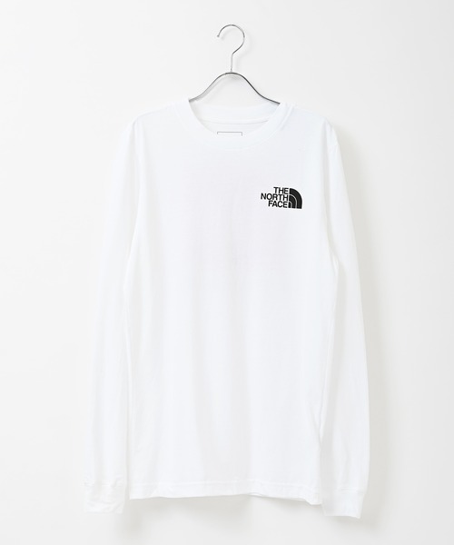 THE NORTH FACE(ザノースフェイス)の「THE NORTH FACE(ザ・ノース・フェイス) NSE ボックスロゴ 長袖Tシャツ(Tシャツ/カットソー・レディース・ホワイト/ブラック/グリーン/グリーン系その他2/ピンク/グリーン系その他/ベージュ・S/M/L/XL)」の19枚目の写真