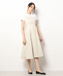 WILLSELECTION | エコレザーフレアジャンパースカート(ジャンパースカート)