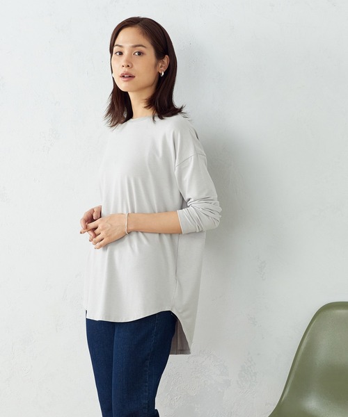 スリット ロングｔシャツ Tシャツ カットソー Comme Ca Ism コムサイズム のファッション通販 Zozotown