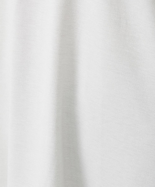 COMME CA ISM（コムサイズム）の「スリット　ロングＴシャツ（Tシャツ/カットソー・レディース・ホワイト/ライトグレー/ブラック・MEDIUM/LARGE）」の11枚目の写真