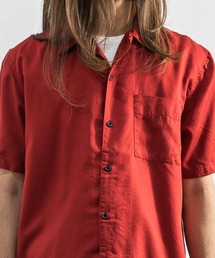 【新品】50%OFF ヌーディージーンズ ネイビー ボーリングシャツSサイズ Saturdays NYC(サタデーズ ニューヨークシティ) / Canty Bowling