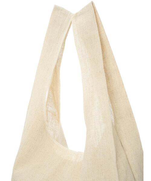 HALUHIROINE（ハルヒロイン）の「マルシェバッグ（エコバッグ/サブバッグ・レディース・アイボリー・FREE）」の11枚目の写真