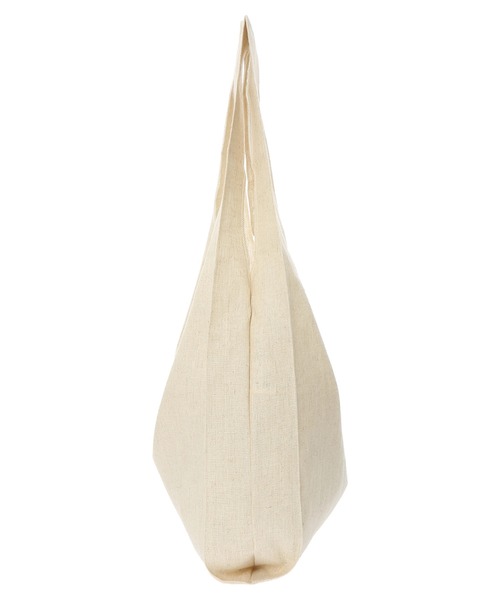 HALUHIROINE（ハルヒロイン）の「マルシェバッグ（エコバッグ/サブバッグ・レディース・アイボリー・FREE）」の4枚目の写真